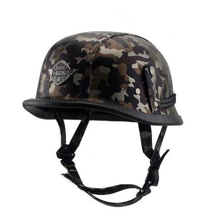 Casco militar moto