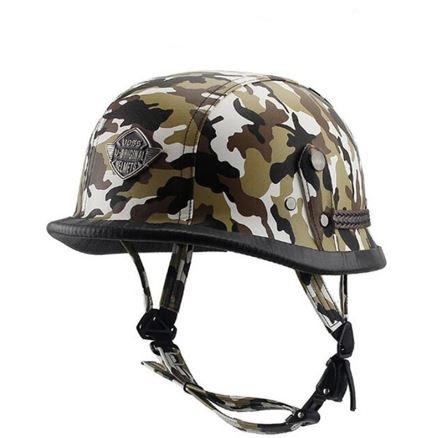 Casco militar moto