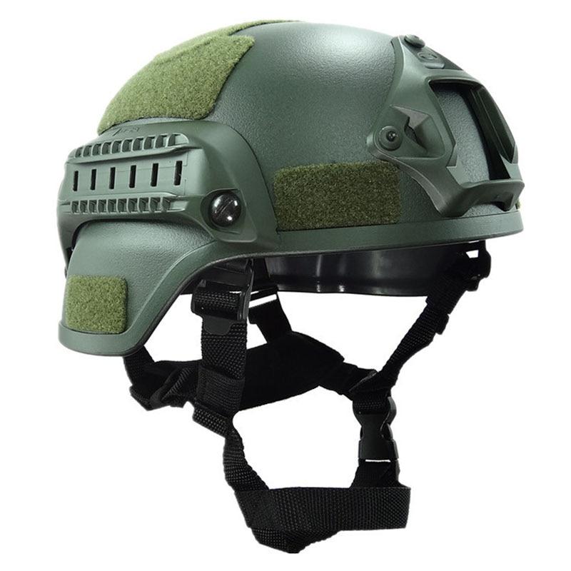 Casco militar negro