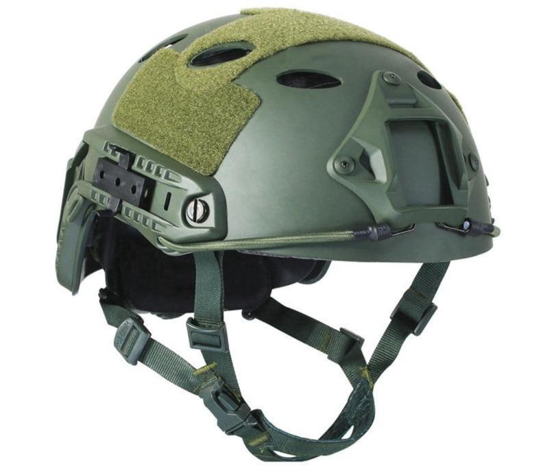 Casco militar negro disfraz