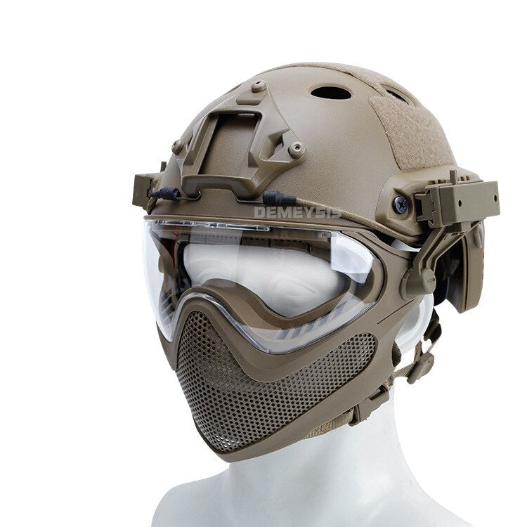 Casco militar tactico