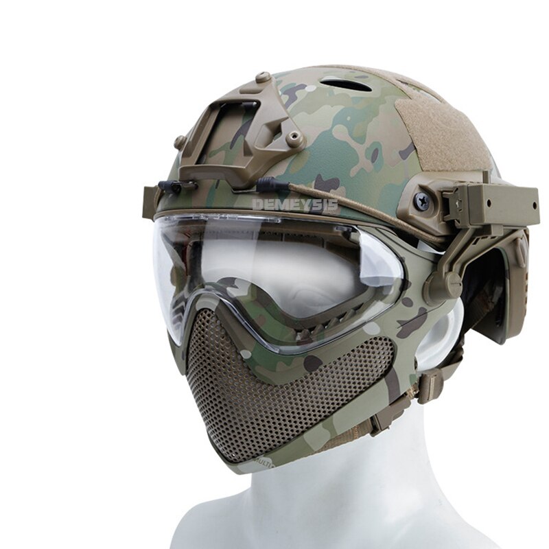 Casco militar tactico