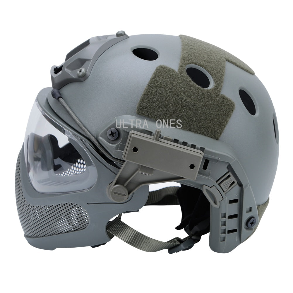 Casco militar tactico