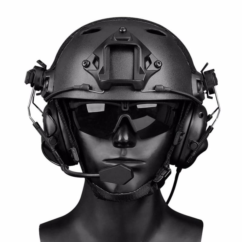 Casco militar verde