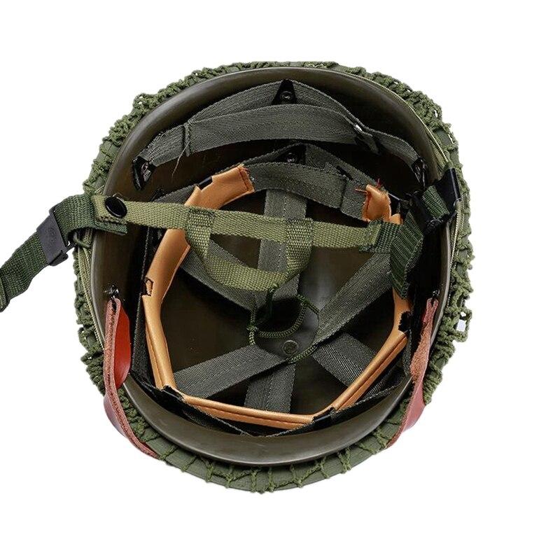 Casco verde militar