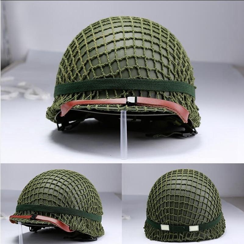 Casco verde militar