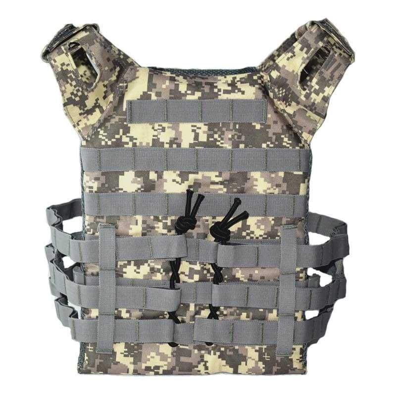 Chaleco táctico negro airsoft