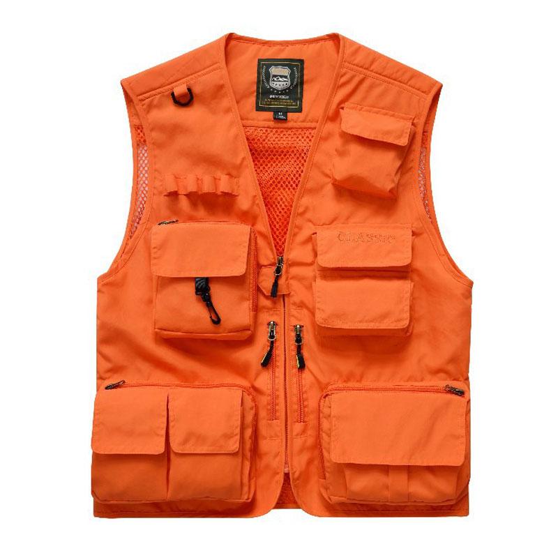 Chalecos de caza color naranja