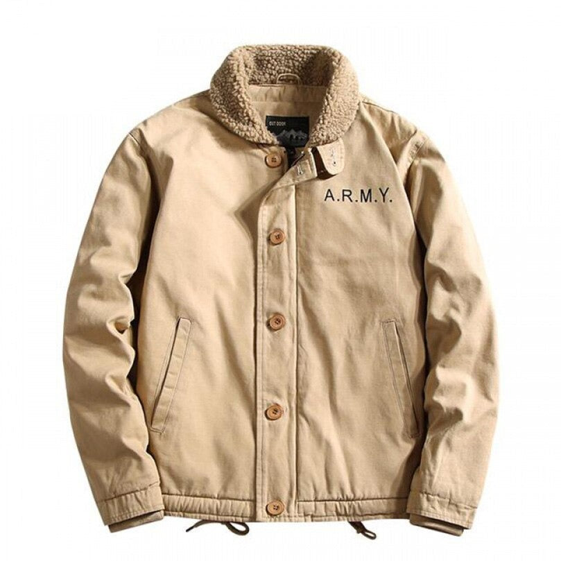 Chaqueta americana militar hombre