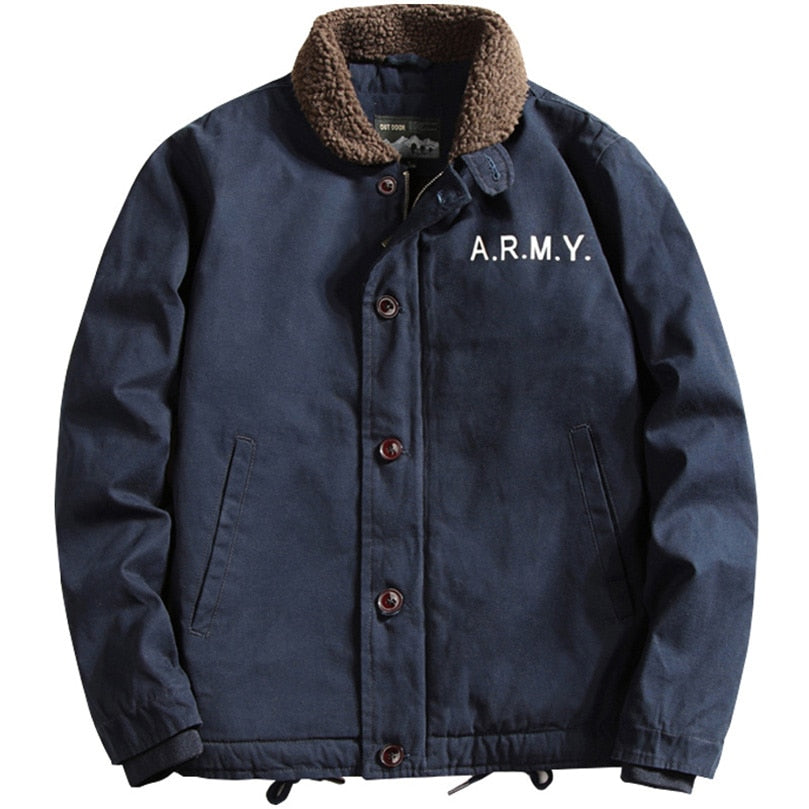 Chaqueta americana militar hombre