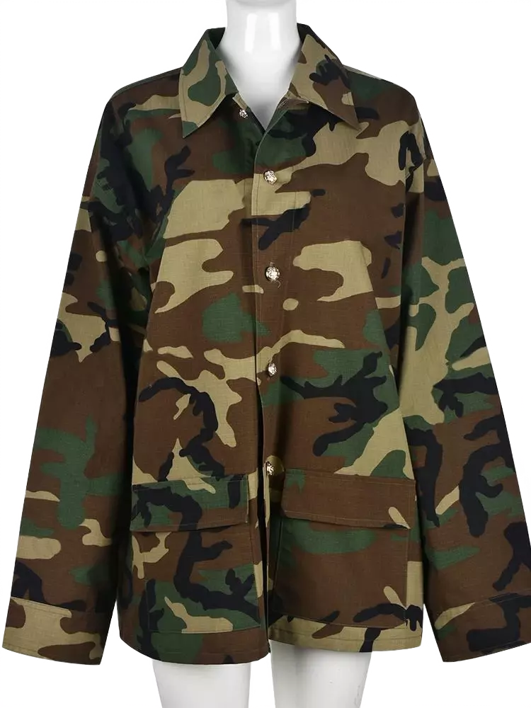 Chaqueta americana mujer militar