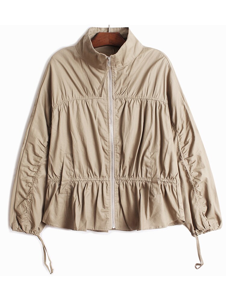 Chaqueta blazer militar mujer