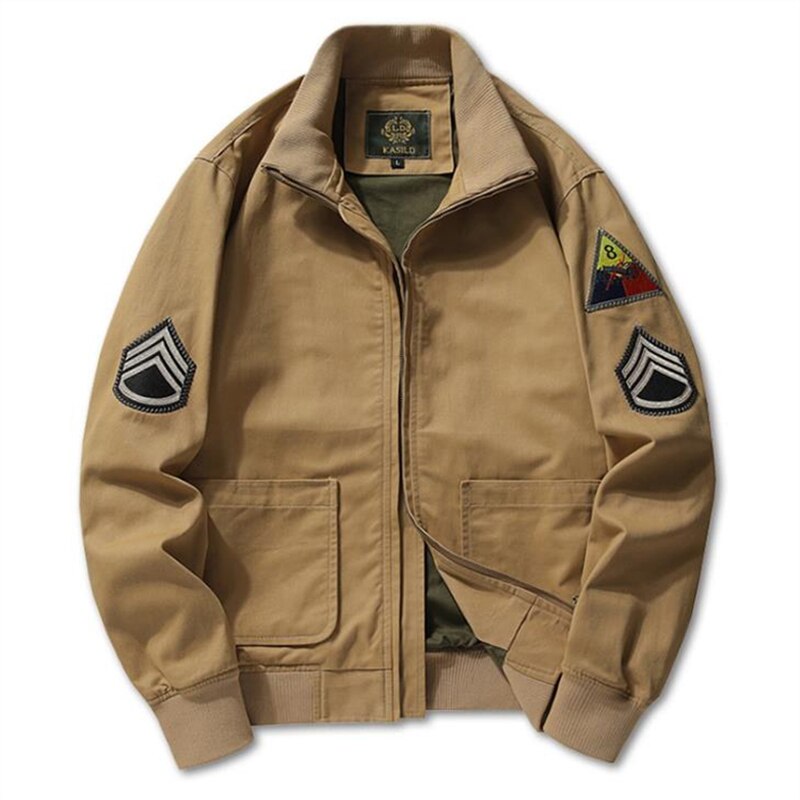 Chaqueta bomber hombre militar