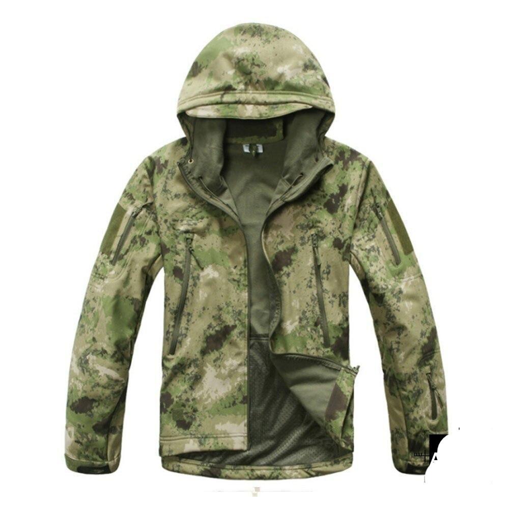 Chaqueta calida de caza hombre