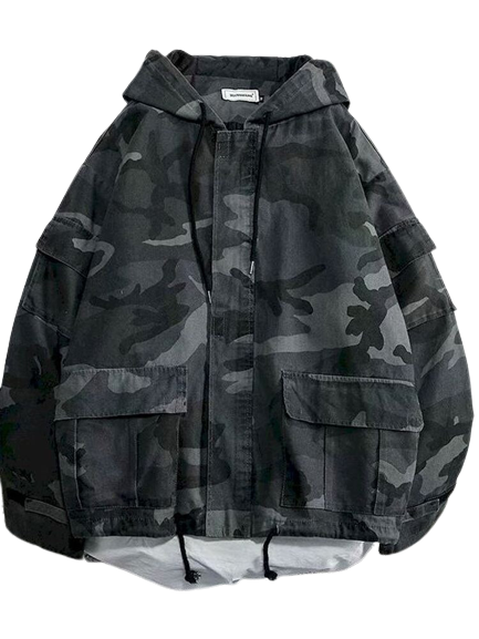 Chaqueta camuflaje hombre militar