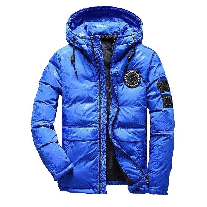 Chaqueta de aviador con plumón para hombre