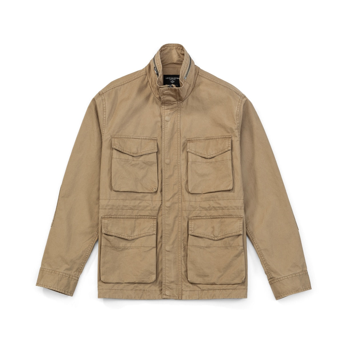 Chaqueta de lana hombre militar