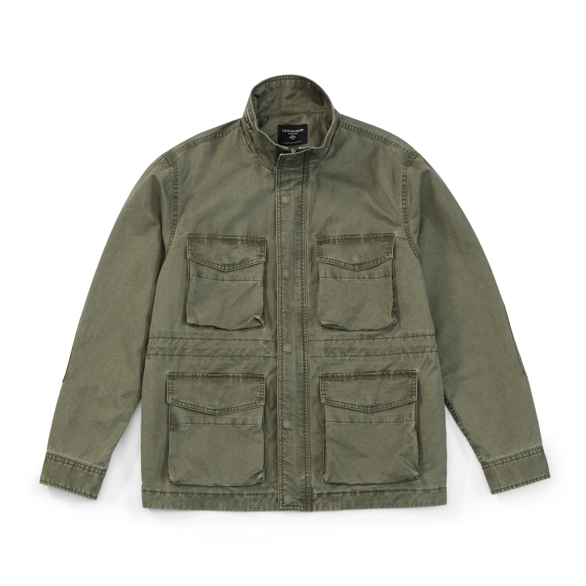 Chaqueta de lana hombre militar