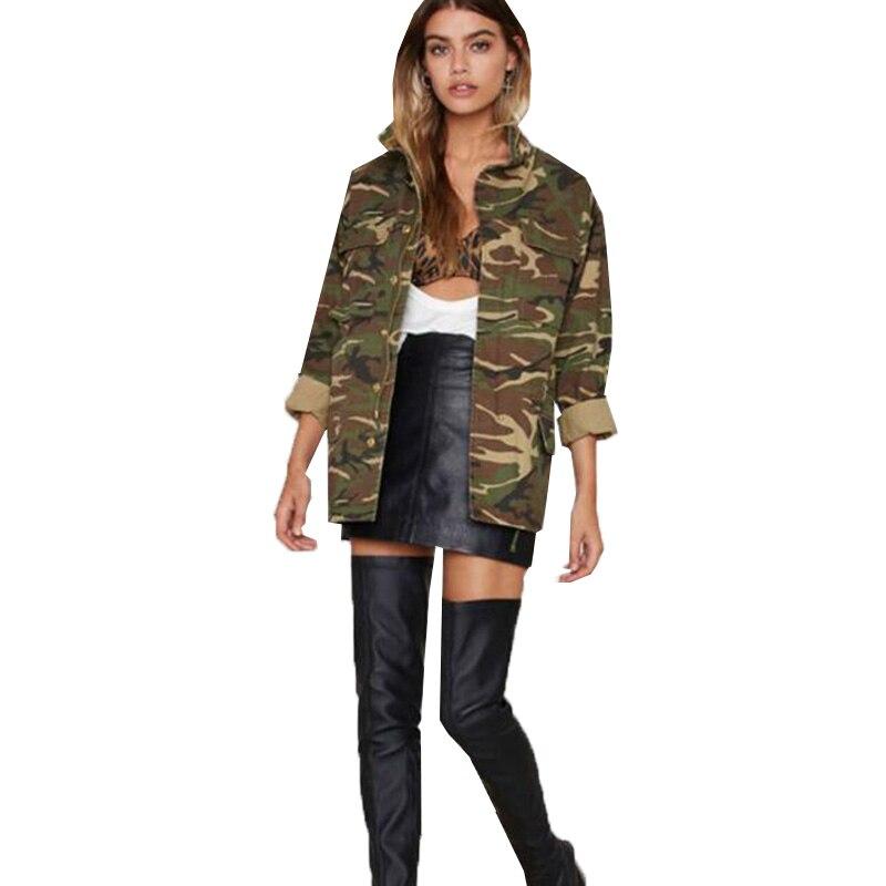 Chaqueta de mujer color verde militar