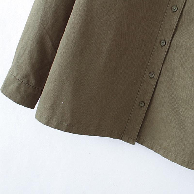 Chaqueta de mujer estilo militar