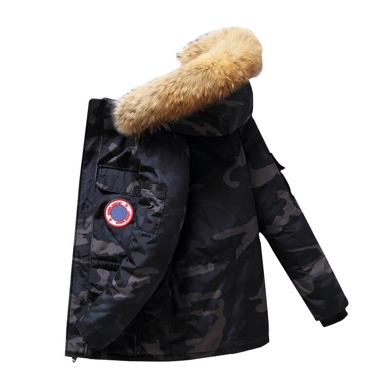 Chaqueta de plumón trevail para mujer