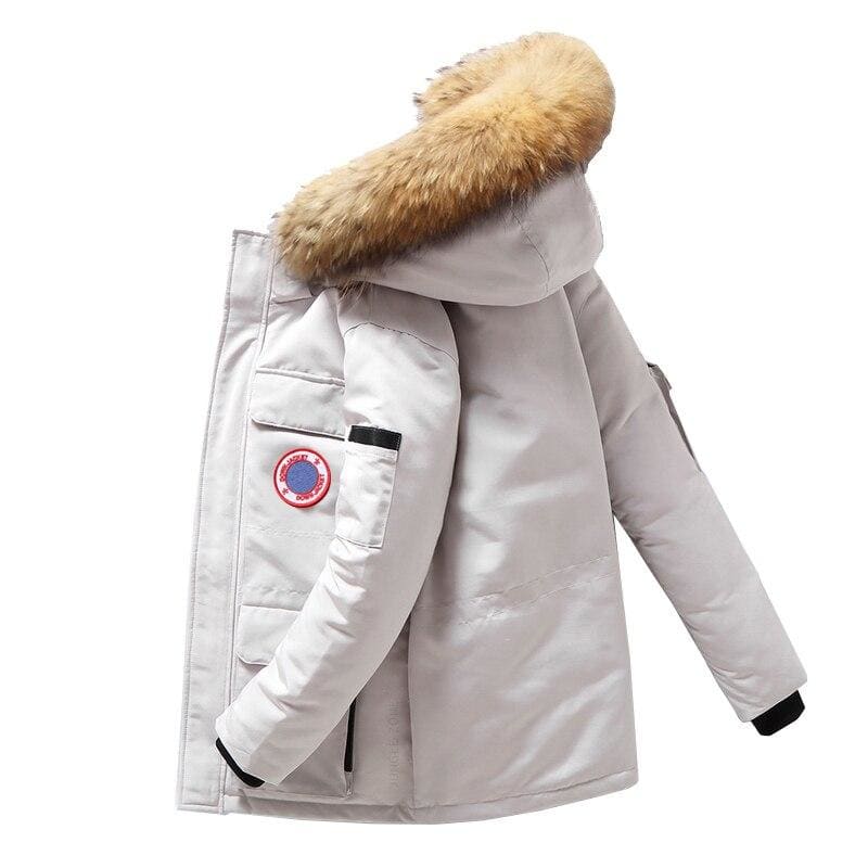 Chaqueta de plumón trevail para mujer