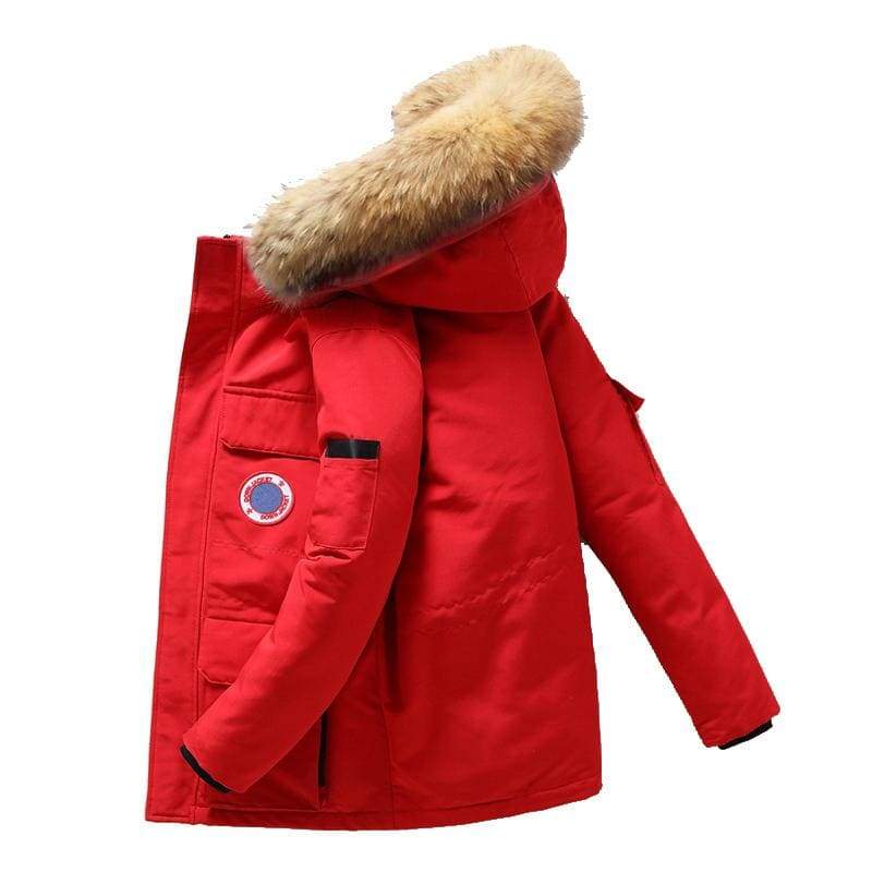 Chaqueta de plumón trevail para mujer