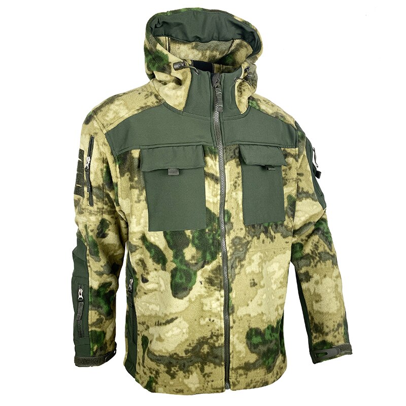 Chaqueta de tipo militar hombre