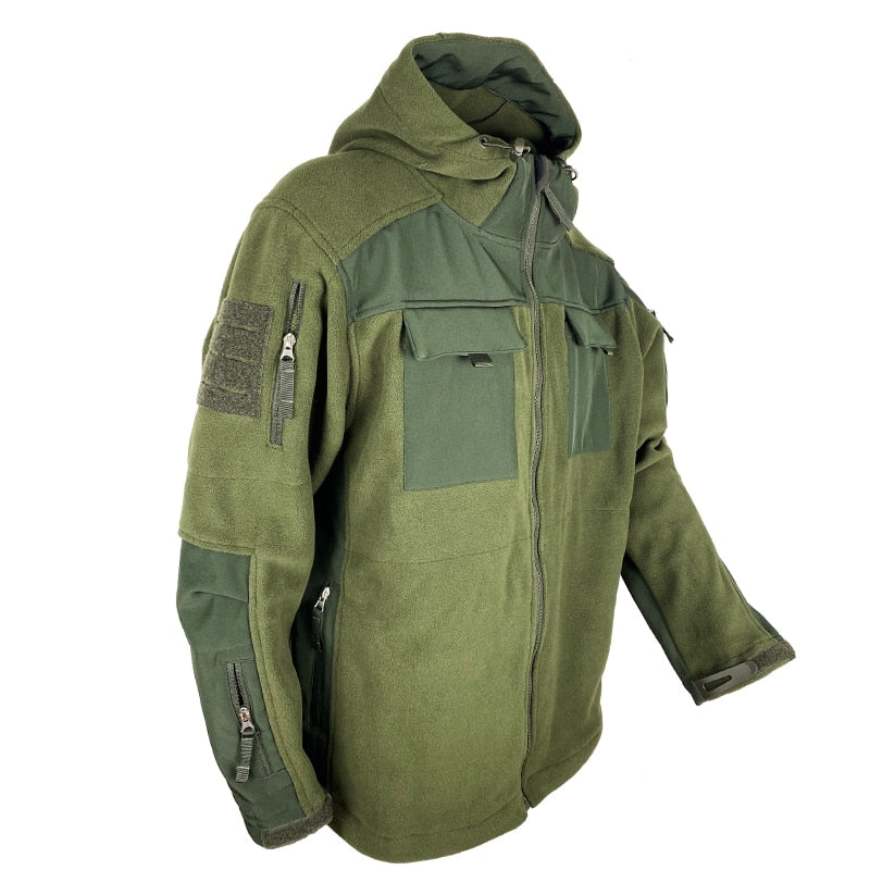 Chaqueta de tipo militar hombre