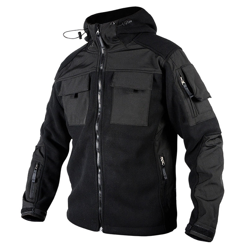 Chaqueta de tipo militar hombre