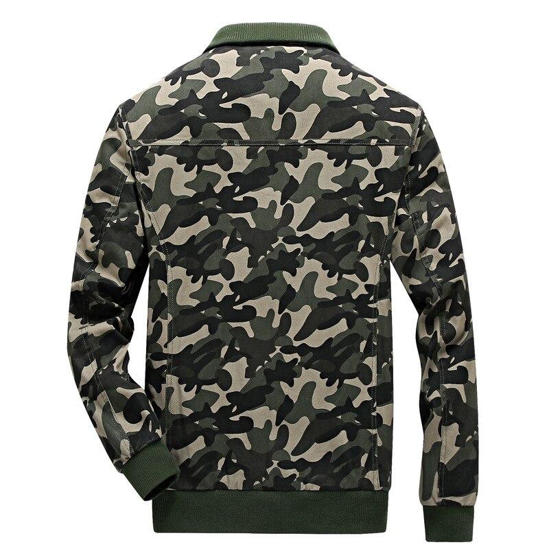 Chaqueta estampado militar hombre