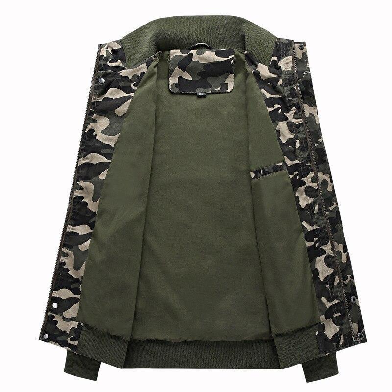 Chaqueta estampado militar hombre