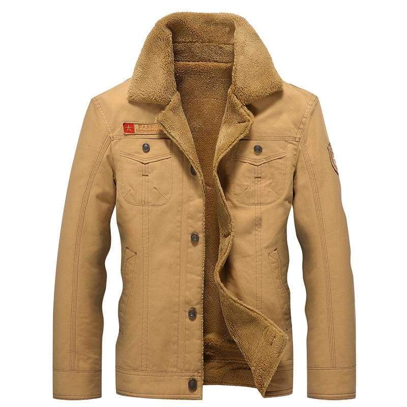 Chaqueta estilo militar hombre