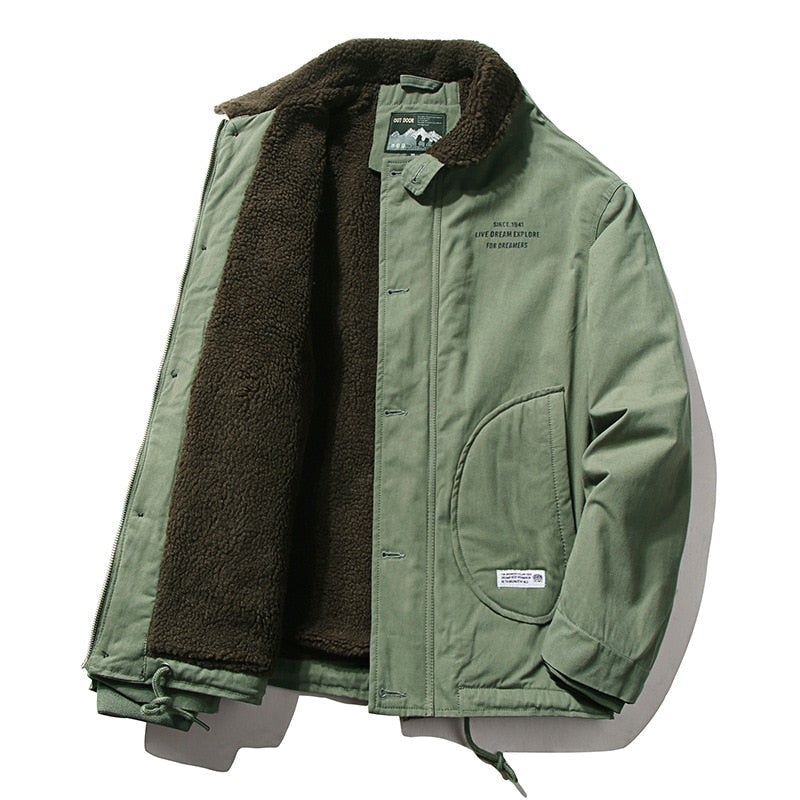 Chaqueta estilo militar hombre corte ingles