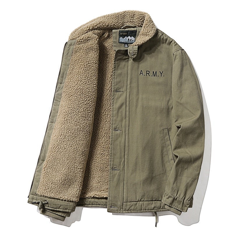 Chaqueta estilo militar hombre corte ingles