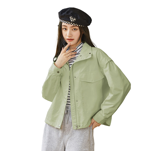 Chaqueta estilo militar mujer chile