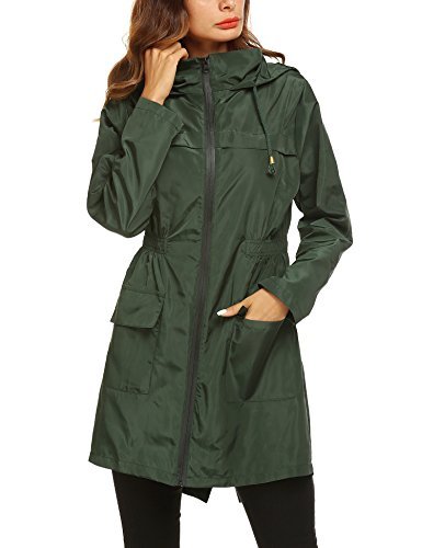 Chaqueta estilo militar mujer color verde