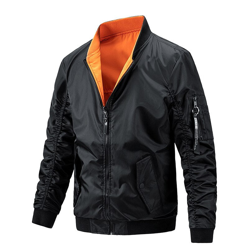 Chaqueta hombre corte militar