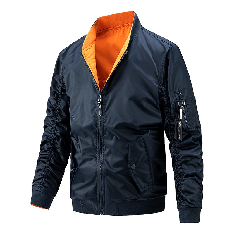 Chaqueta hombre corte militar