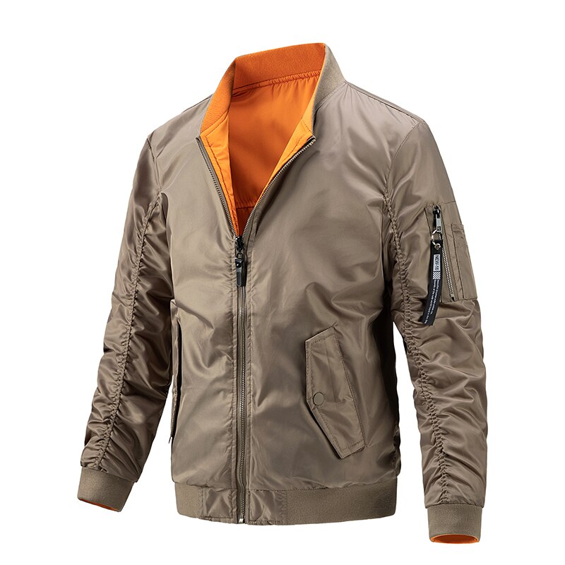 Chaqueta hombre corte militar