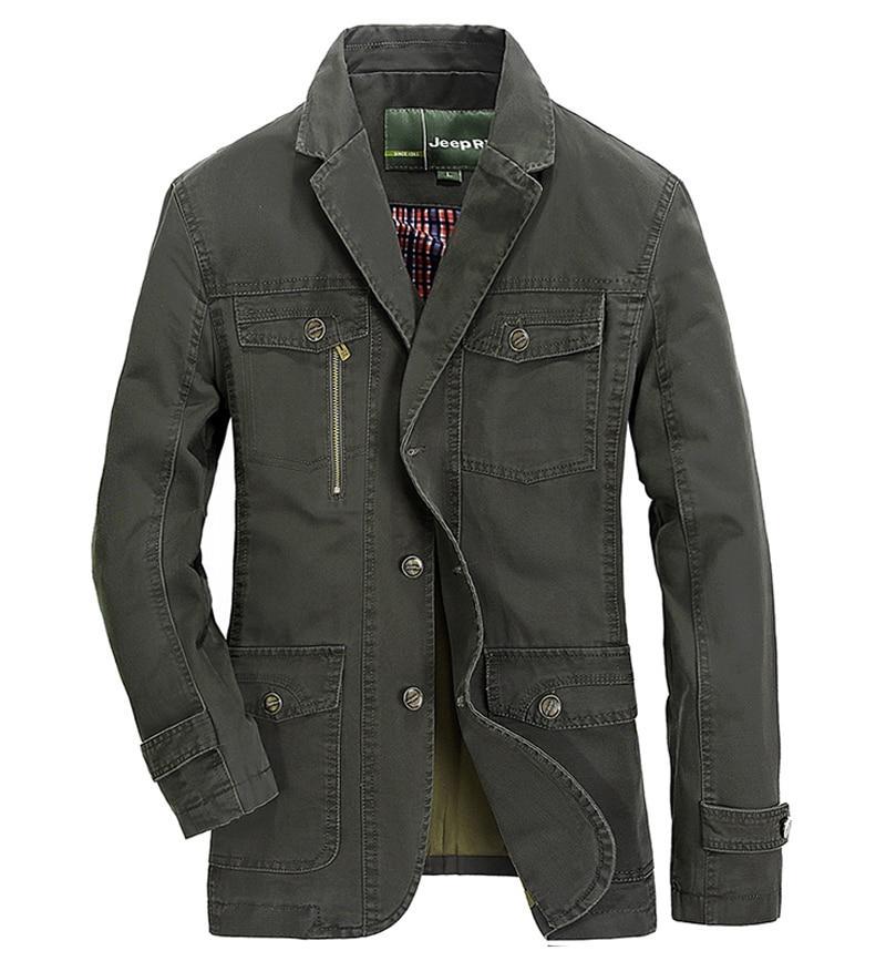 Chaqueta hombre estilo militar