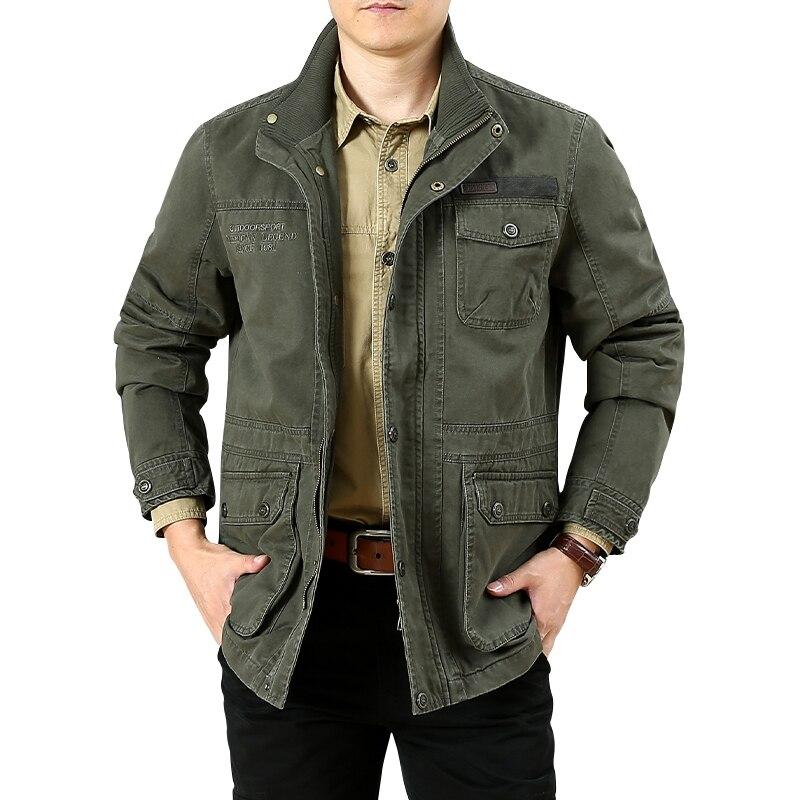 Chaqueta hombre tipo militar