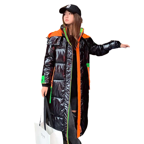 Chaqueta impermeable militar mujer