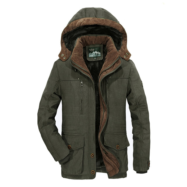 Chaqueta larga de plumón mountain croo para mujer