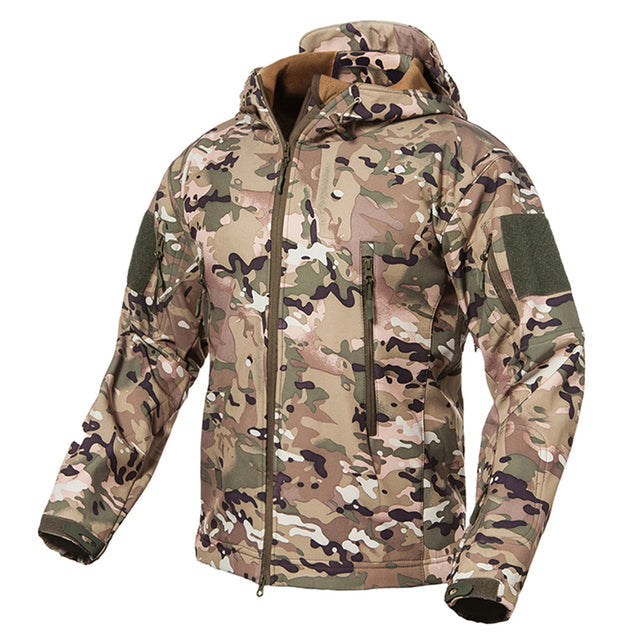 Chaqueta militar camuflaje hombre