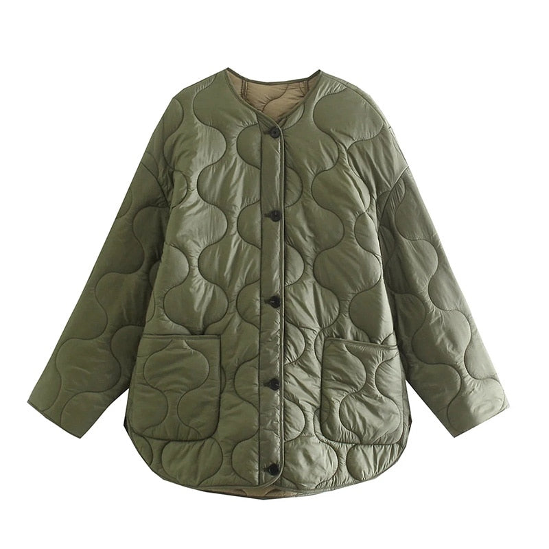 Chaqueta militar casaca mujer