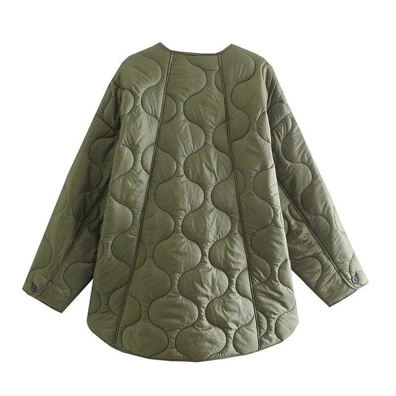 Chaqueta militar casaca mujer