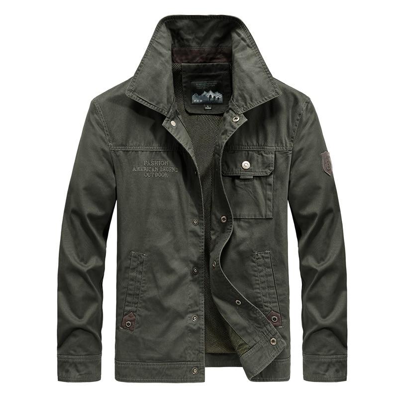 Chaqueta militar cuello mao hombre