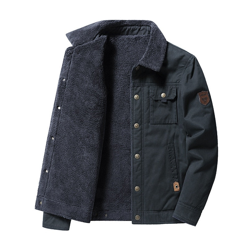 Chaqueta militar de hombre