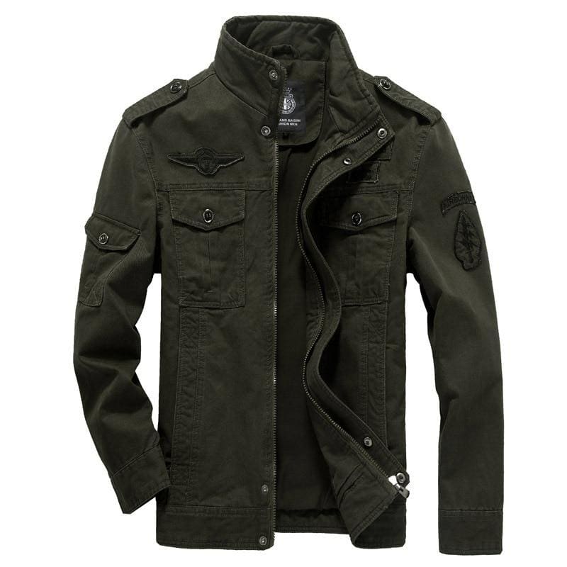 Chaqueta militar hombre